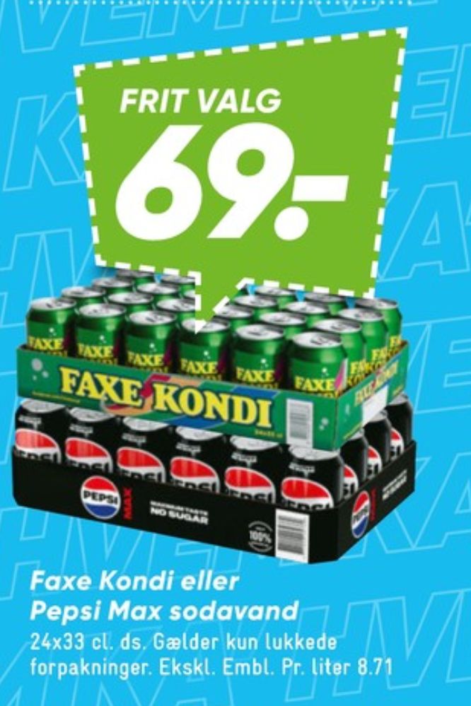 Faxe Kondi, Sportssodavand 24 pk.