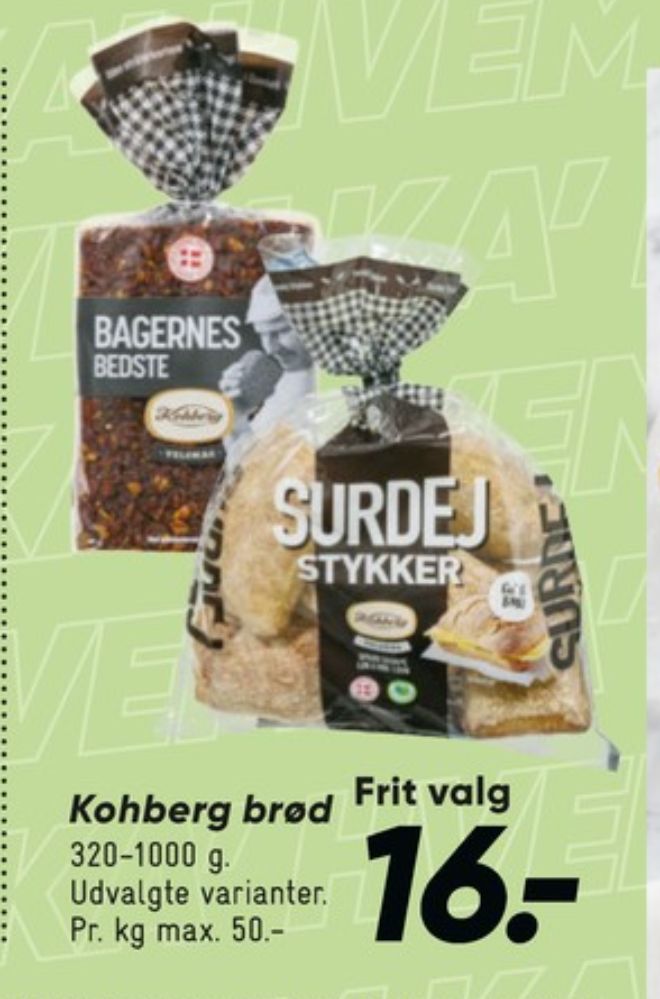 Kohberg, Surdejstykker