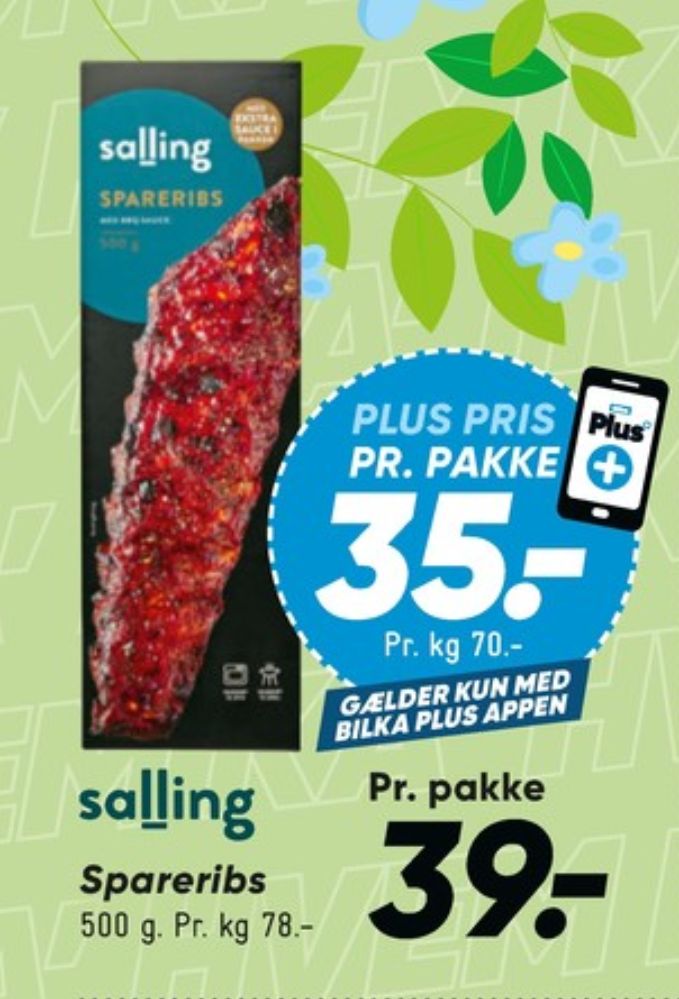 Salling, Spareribs