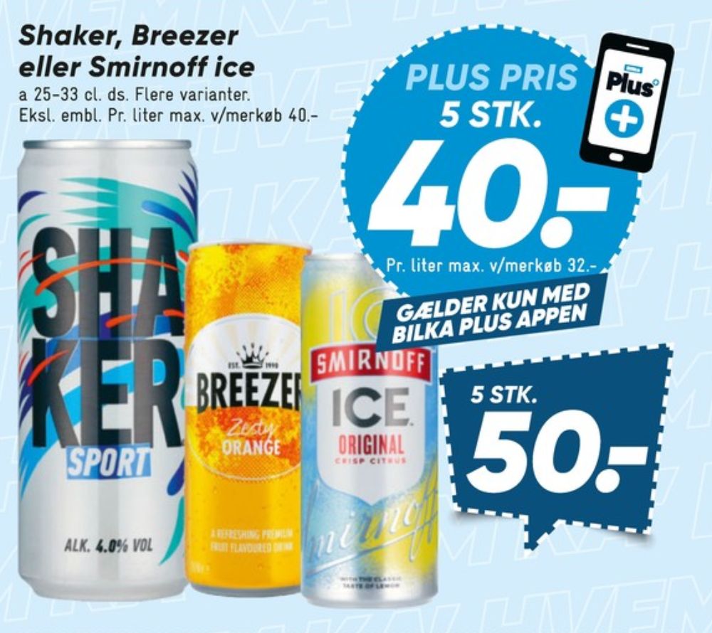 Smirnoff Ice Original, Original RTD