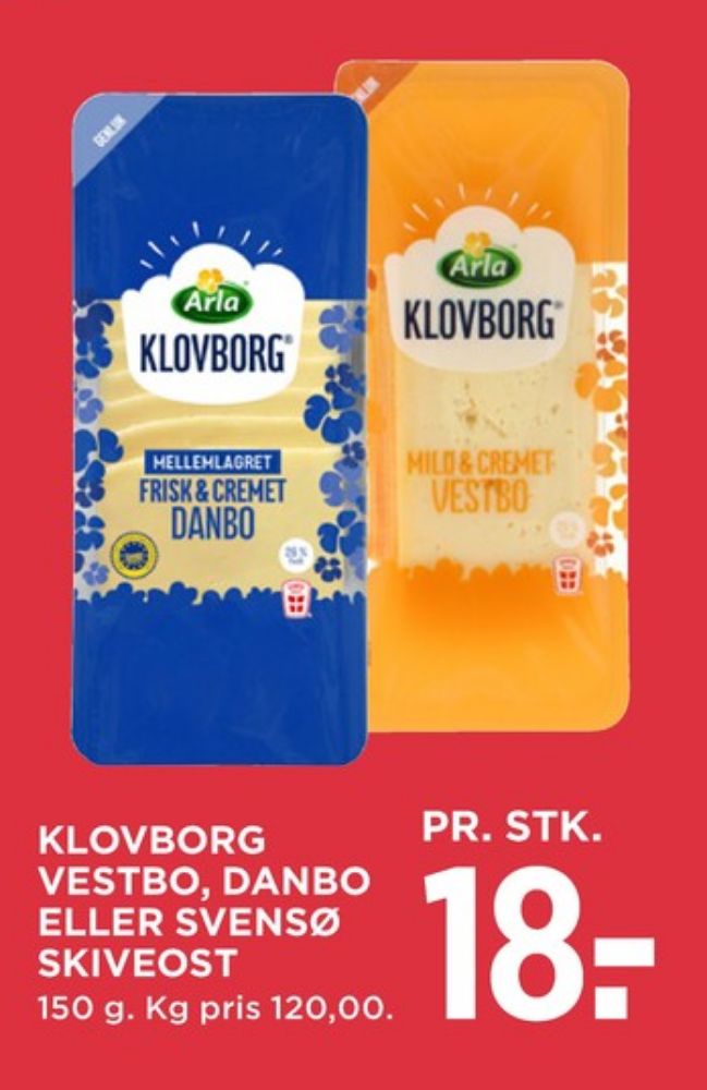 Klovborg, Skiveost Danbo Mellemlagret