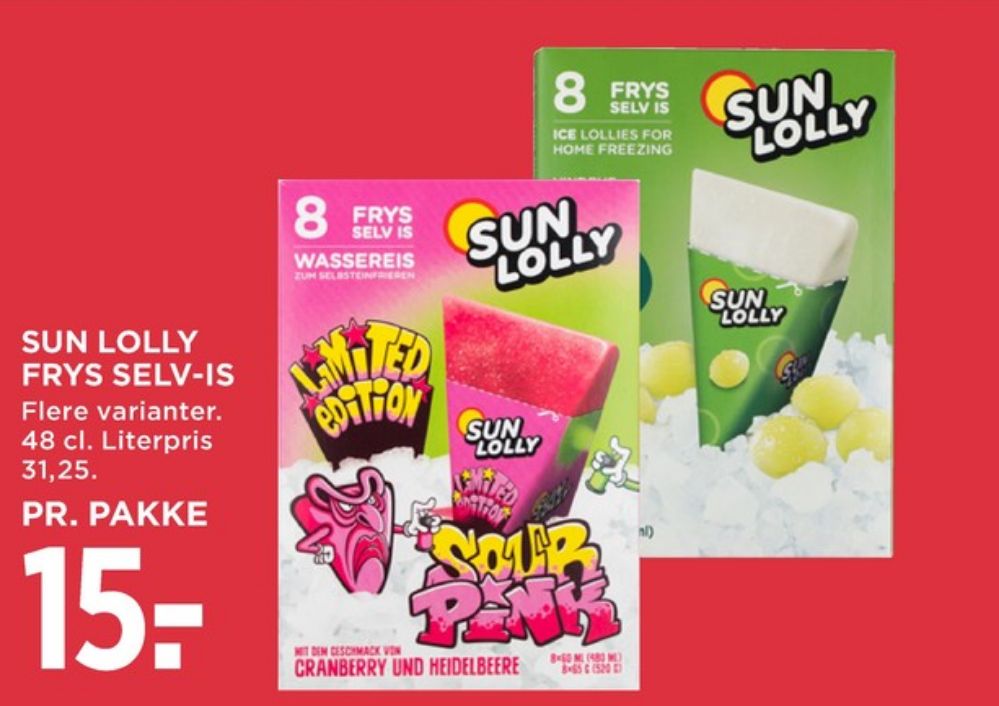 Sun Lolly, Is frys selv - Vindrue