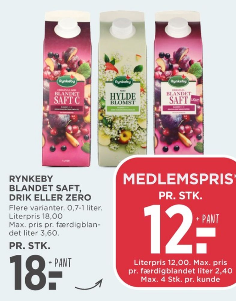 Rynkeby, Blandet Saft C