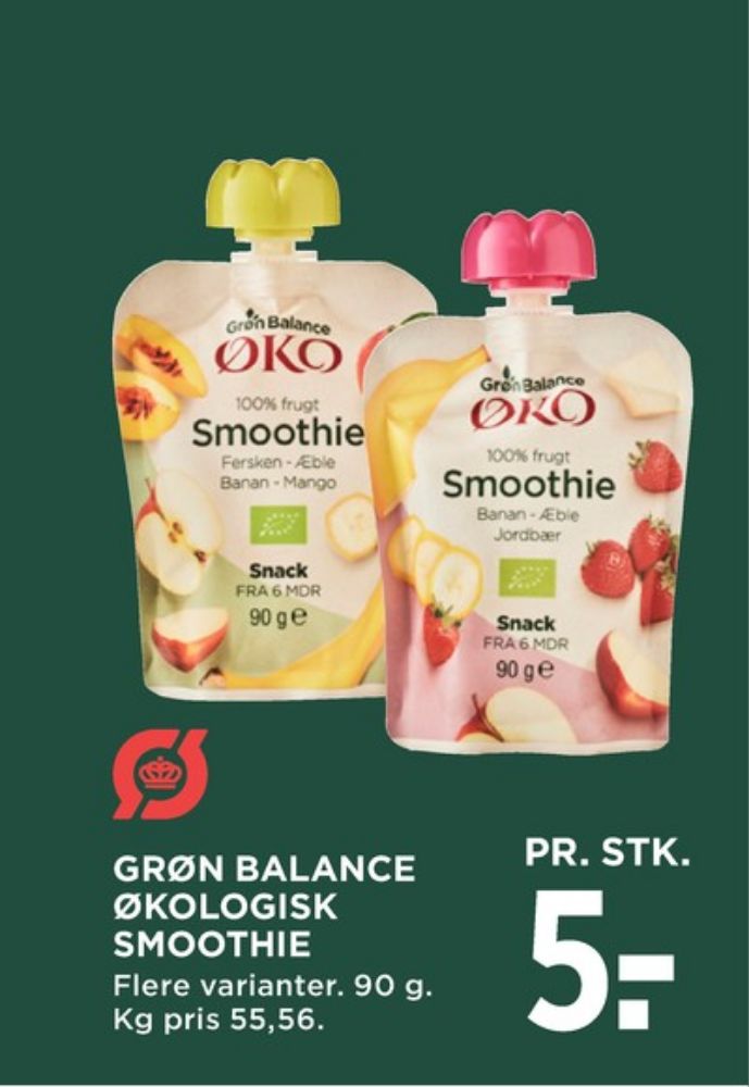Grøn Balance, Smoothie
