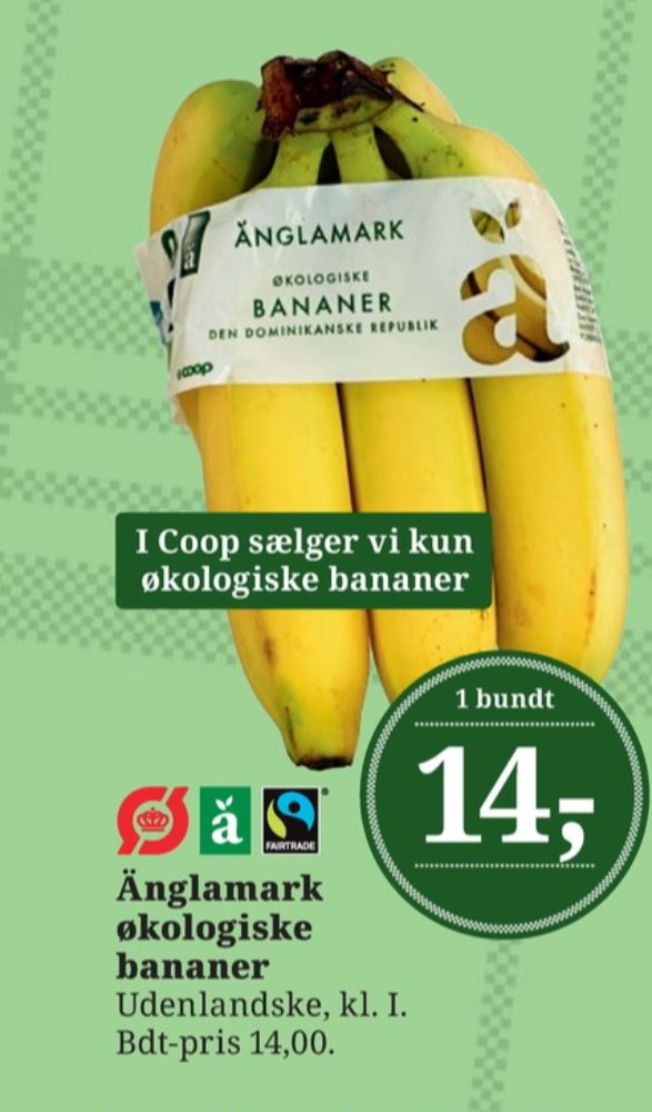 Änglamark, Bananer