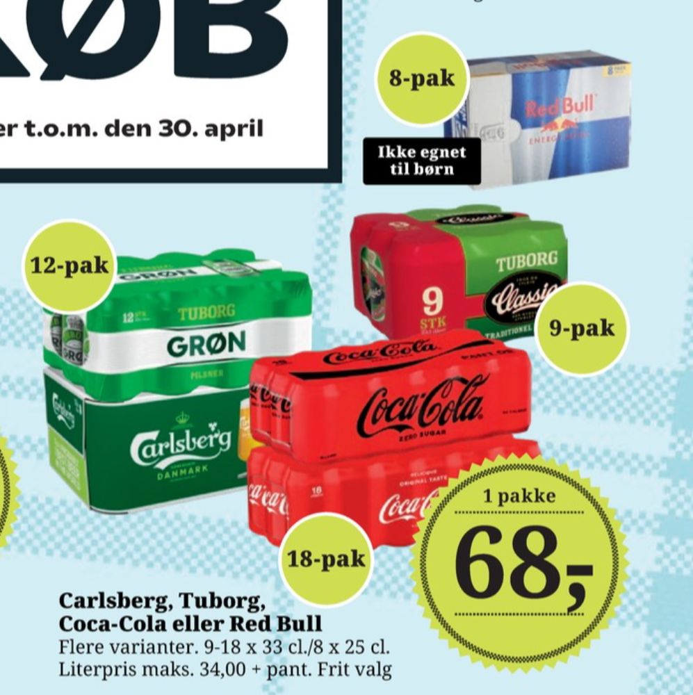 Carlsberg Pilsner, Øl 12 pk.