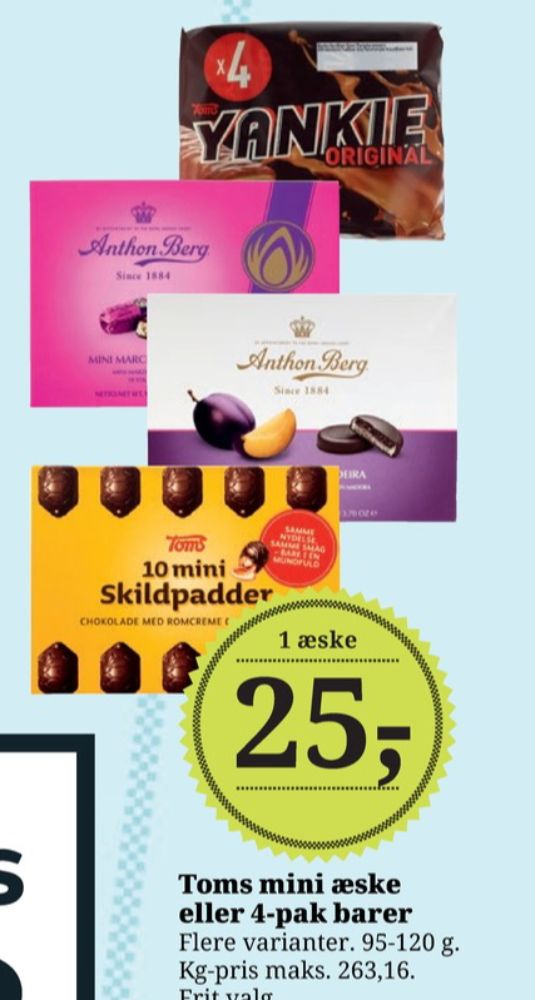 Anthon Berg The Original, Marcipantærter Blomme i Madeira