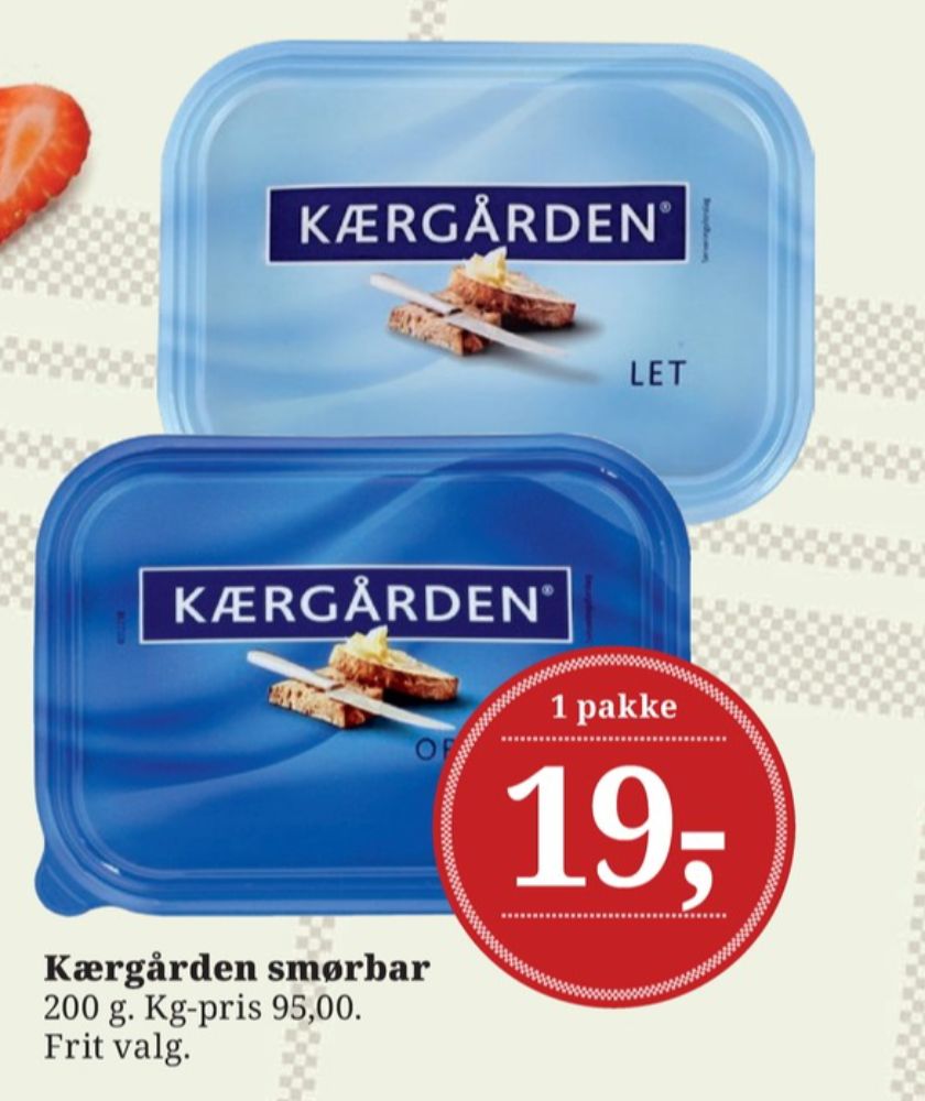 Kærgården, Smørbar