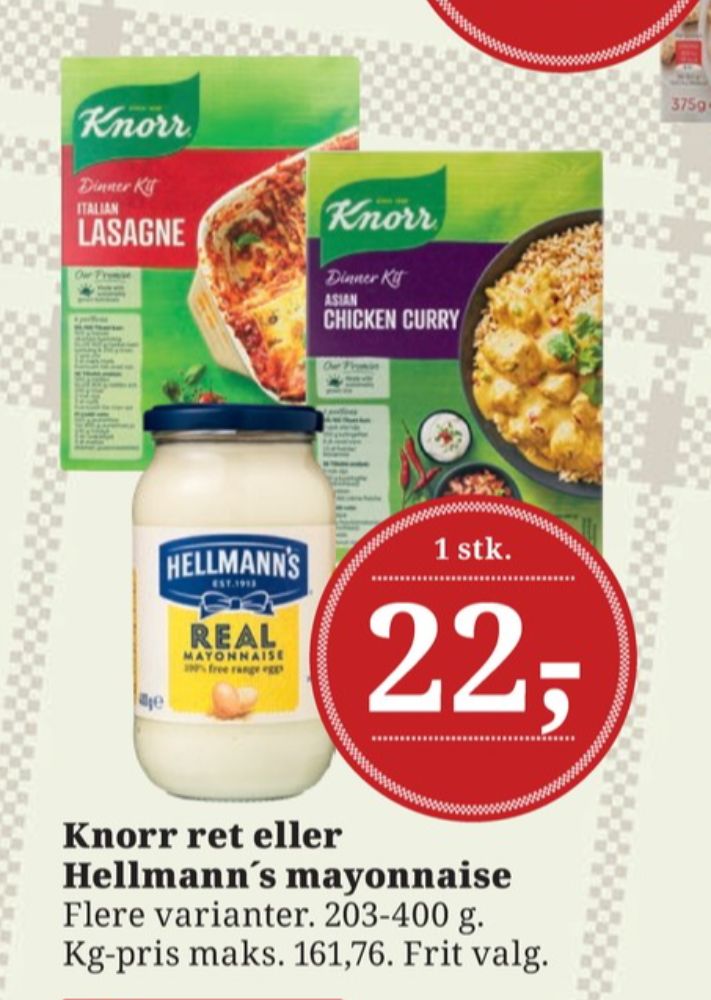 Knorr Dinner Kitt, Italian Lasagne