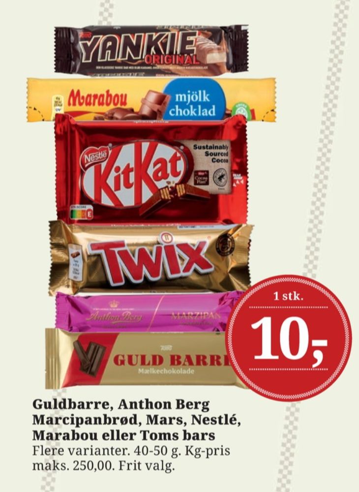 Anthon Berg, Marcipanbrød