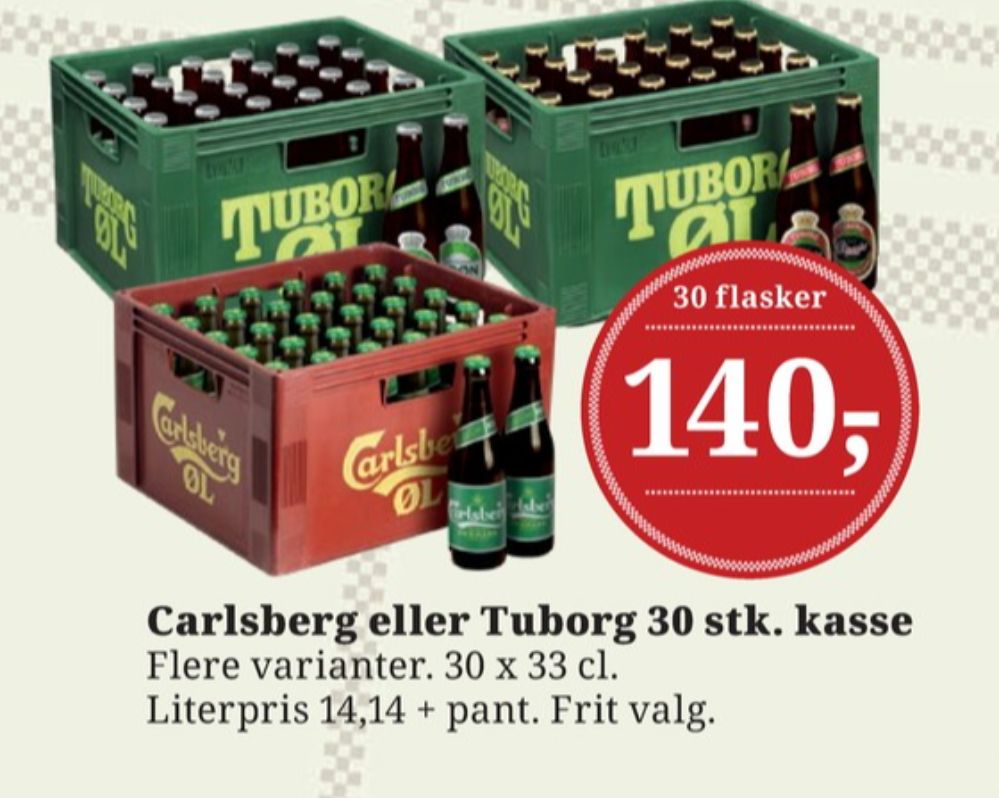 Carlsberg Pilsner, Øl