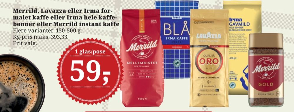 Merrild Gold, Instant Kaffe