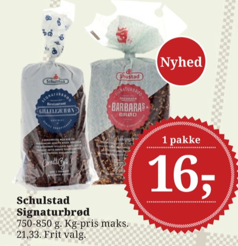 Schulstad Signaturbrød Barbaras, Rugbrødsskiver