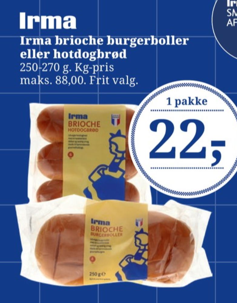 Irmas, Brioche Hotdogbrød