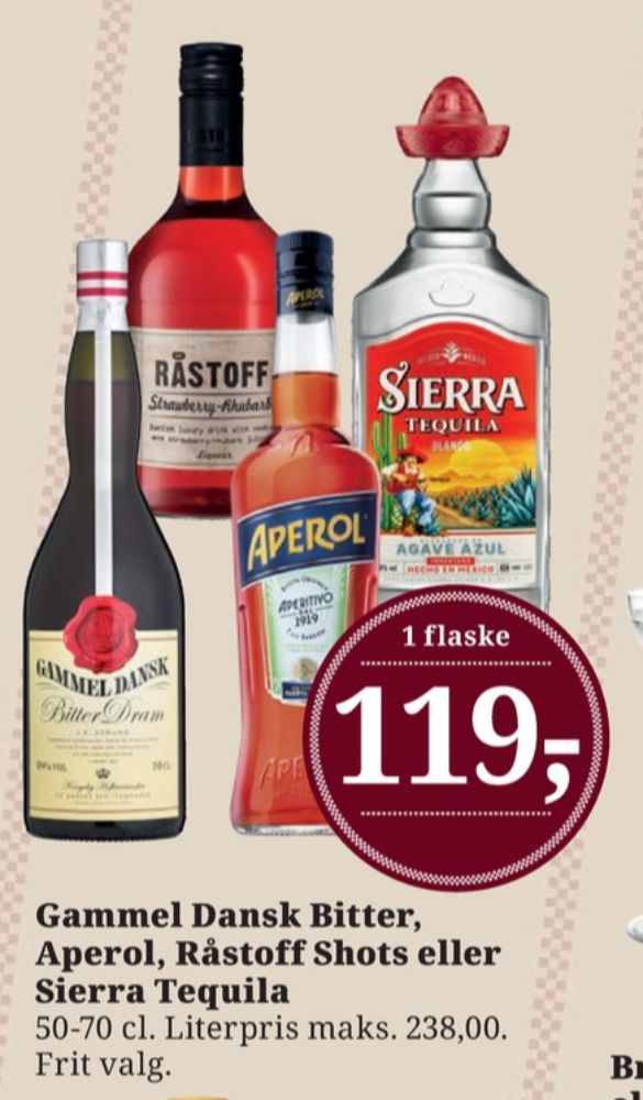 Gammel Dansk, Bitter