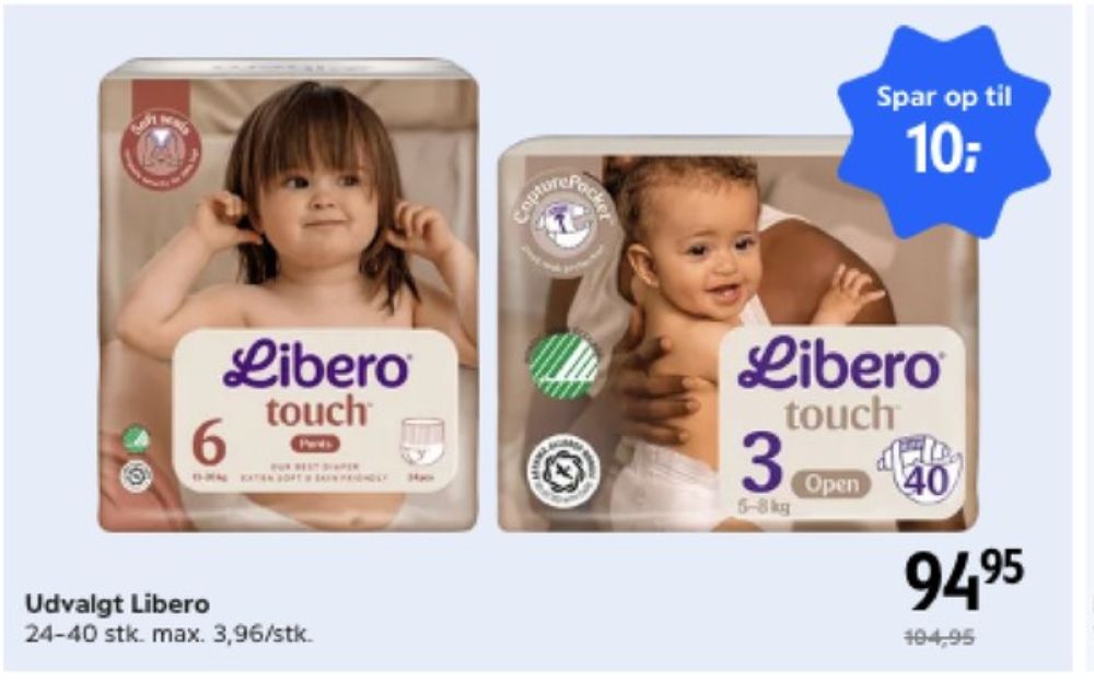 Libero Touch, Bleer str 3 5-8 kg
