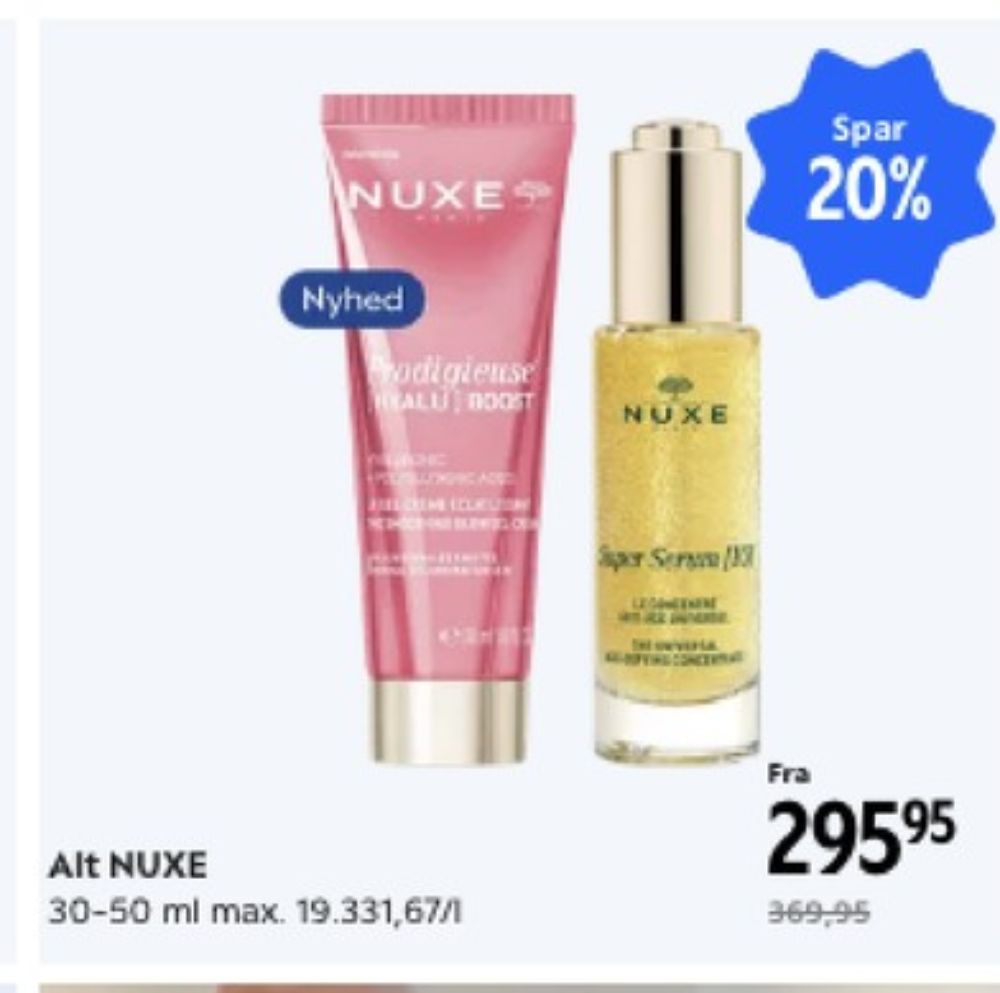 Nuxe, Serum