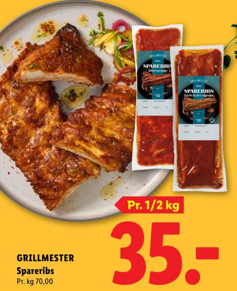 Grillmester, Spareribs