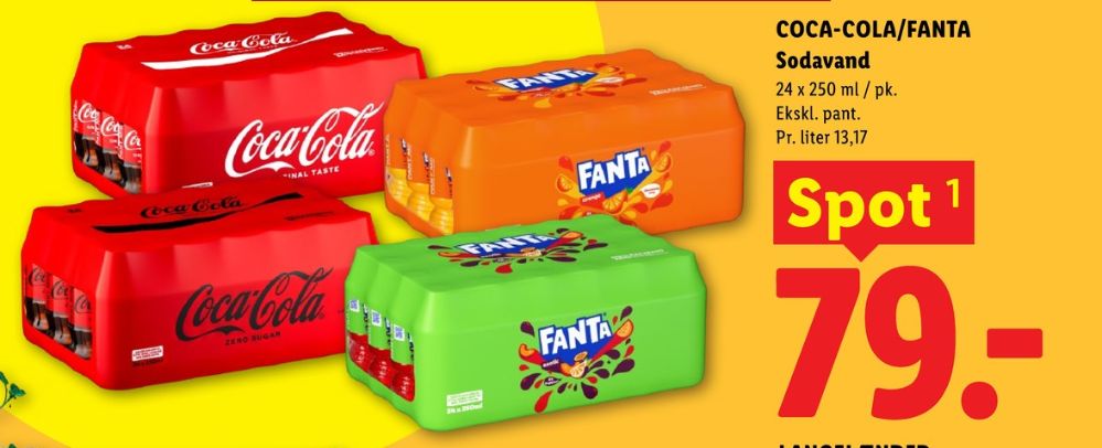 Fanta Exotic, Appelsinsodavand 24 pk.