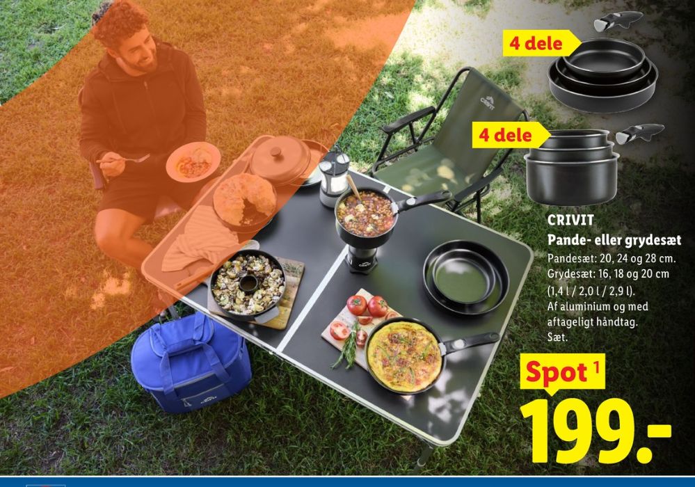 Crivit, Campingovnsæt
