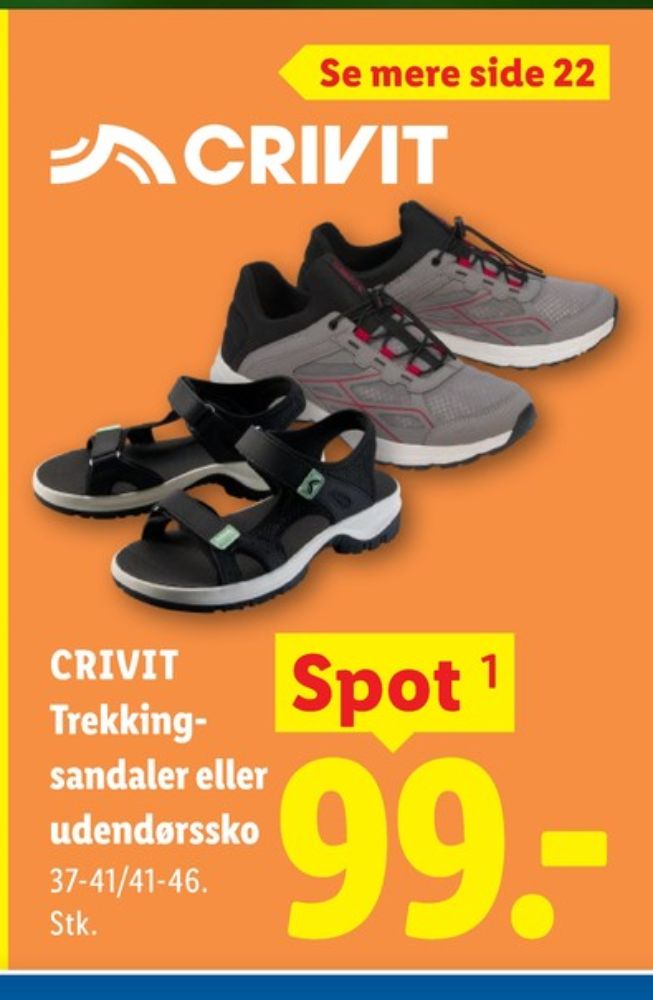 Crivit, Sandaler