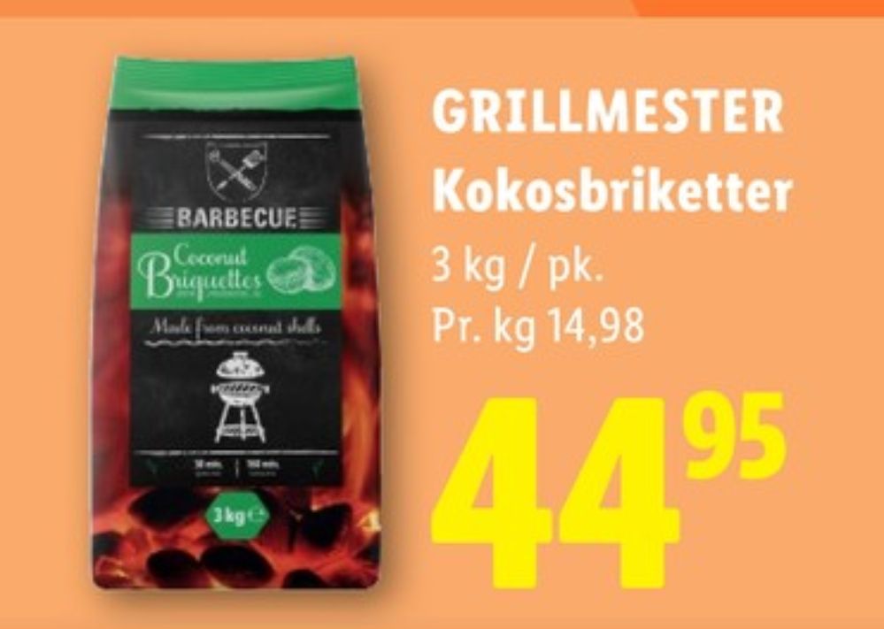 Grillmester, Grillbriketter