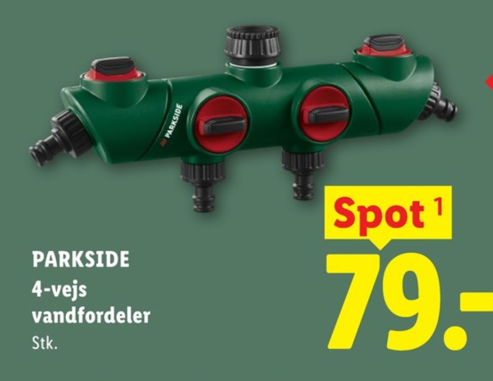 Parkside, Vandfordeler