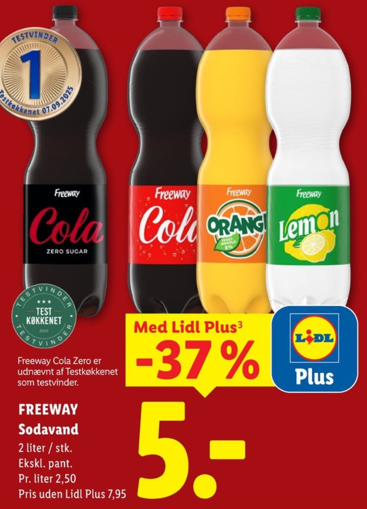 Freeway Lemon, Lemonsodavand