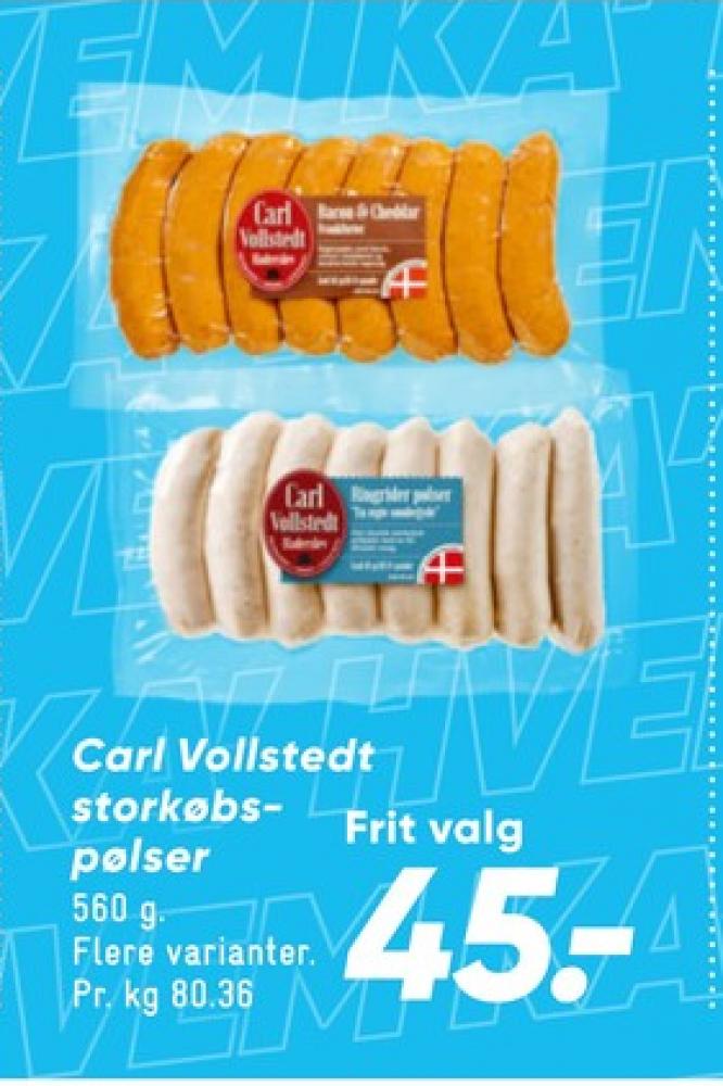 Carl Vollstedt's Eftf., Ringriderpølser
