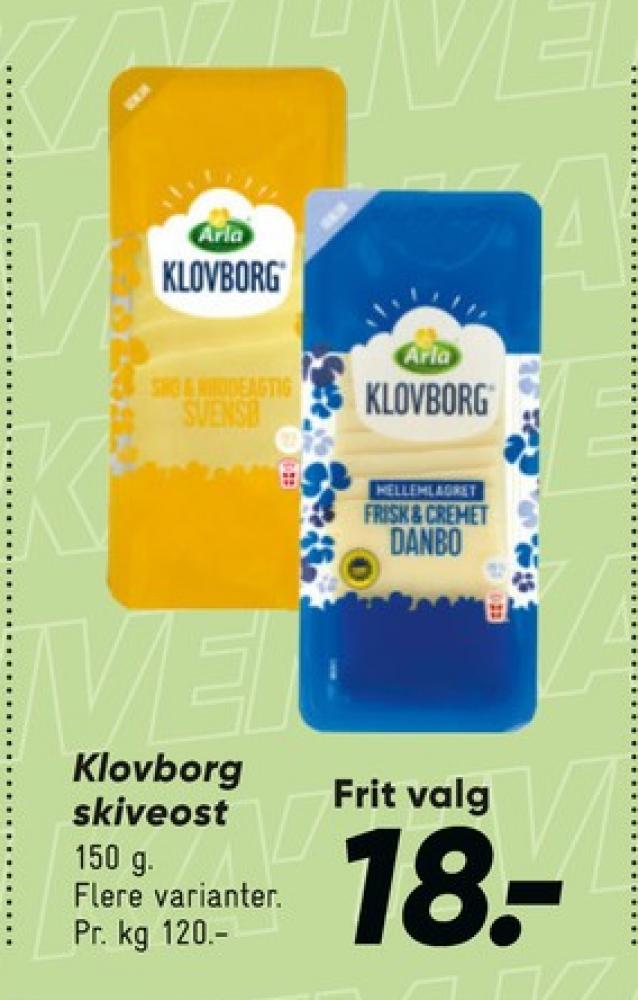 Klovborg, Skiveost Danbo Mellemlagret