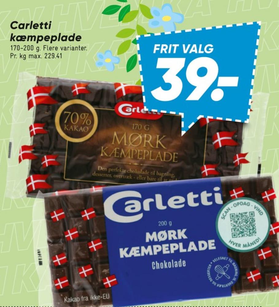 Carletti, Mørk Kæmpeplade