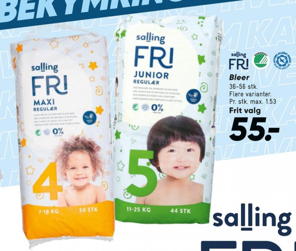 Salling Fri Maxi, Bleer str 4 7-18 kg
