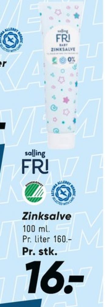 Salling Fri, Zinksalve