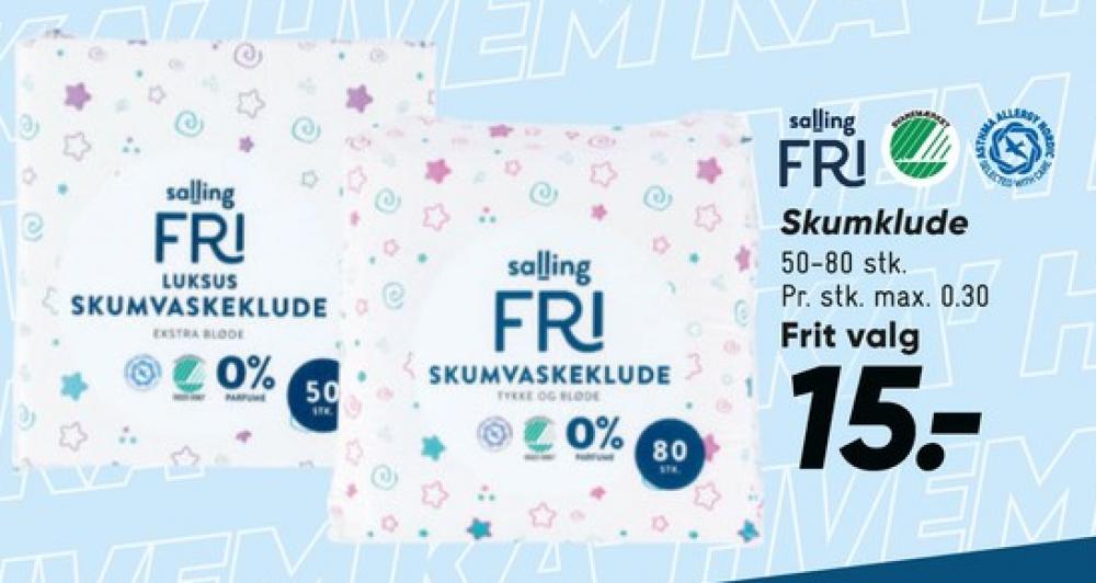 Salling Fri, Skumklude