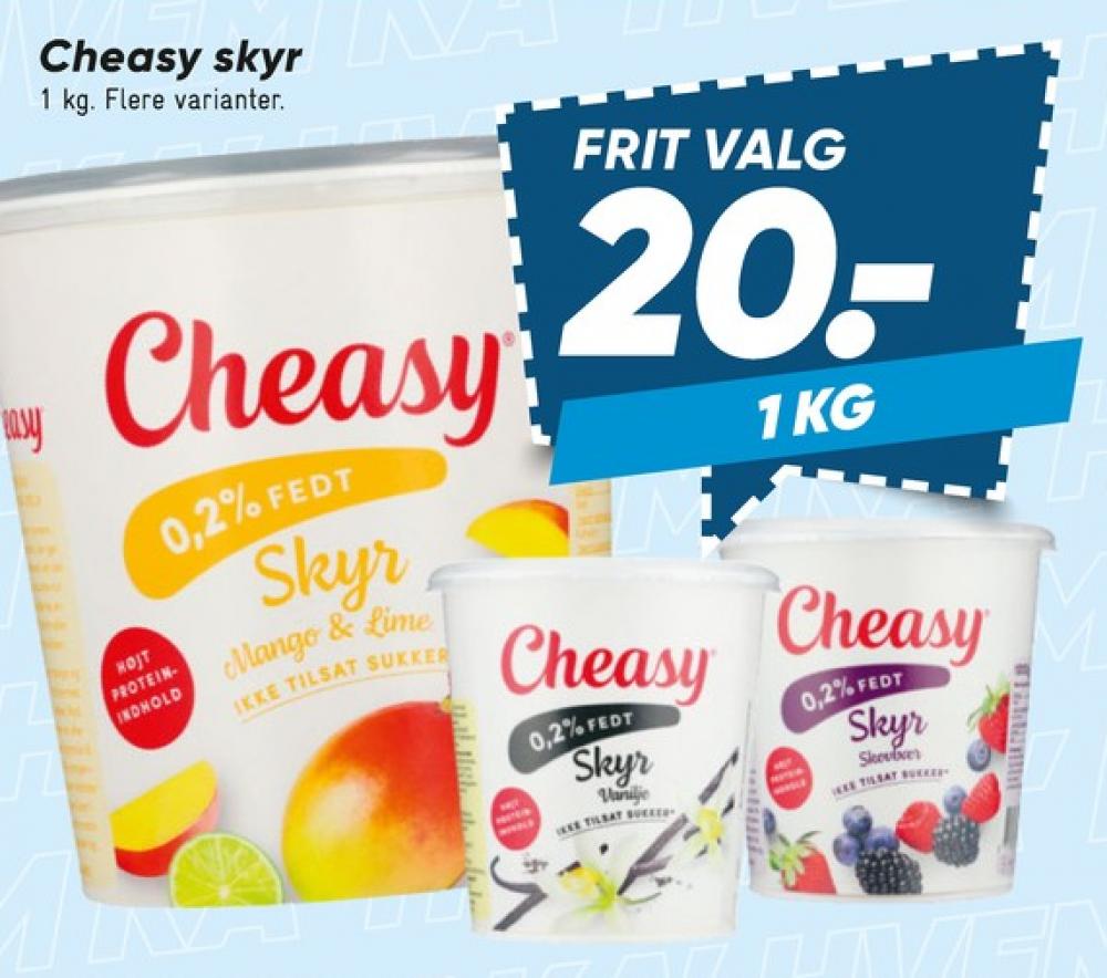 Cheasy, Vanilje Skyr 