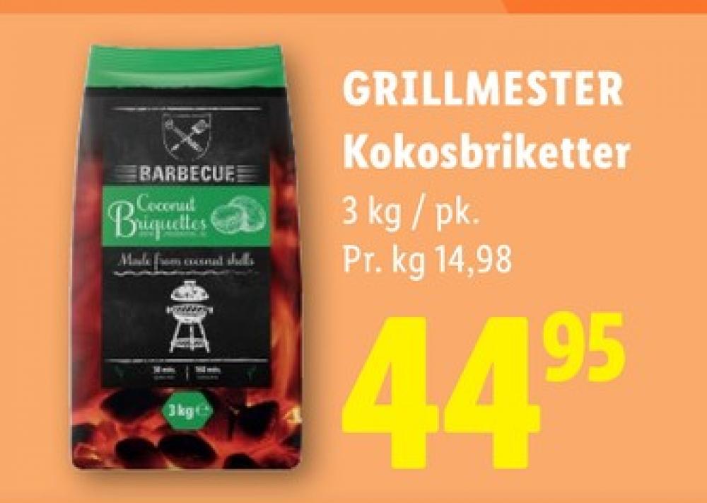 Grillmester, Grillbriketter