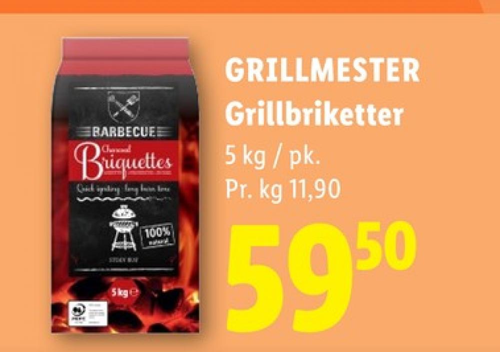 Grillmester, Grillbriketter