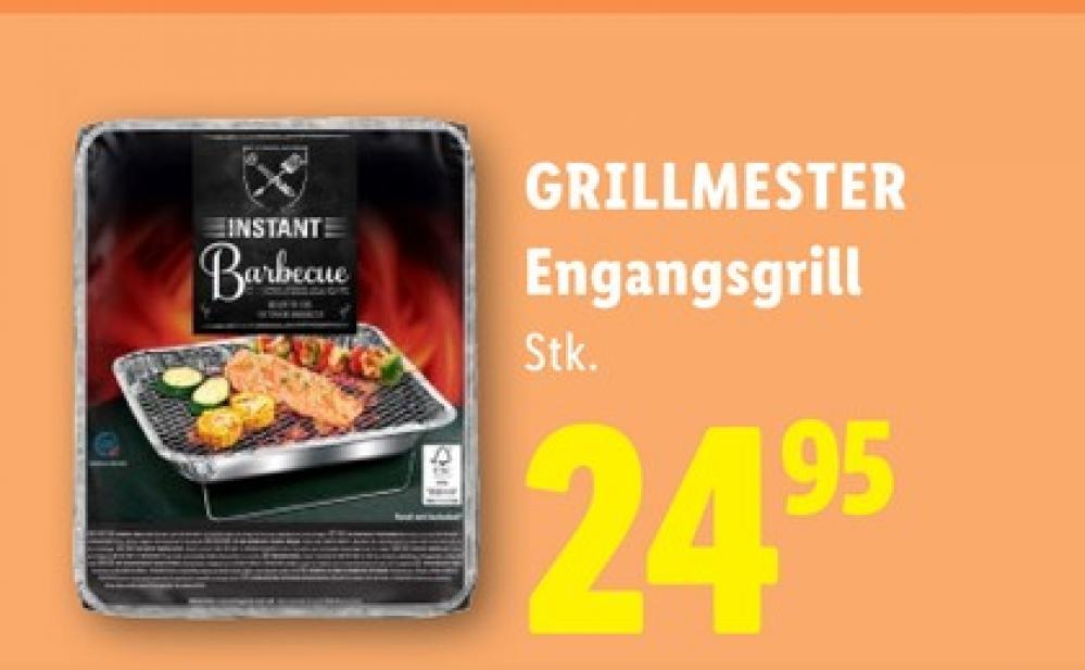 Grillmester, Engangsgrill