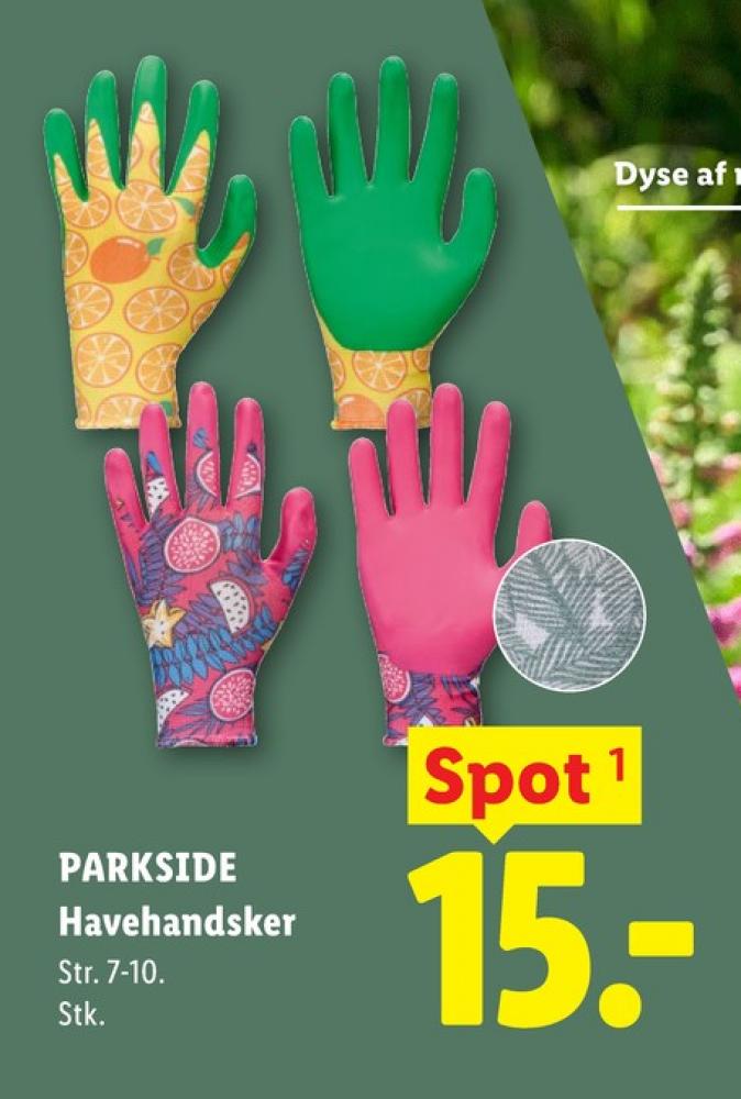 Parkside, Havehandsker