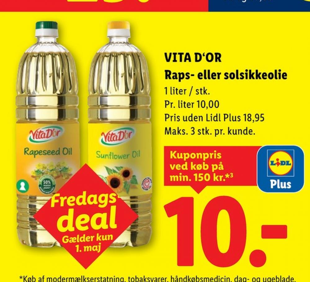 Vita Dor, Rapsolie