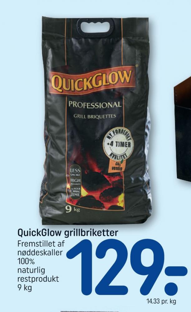 Quick Glow, Grillbriketter