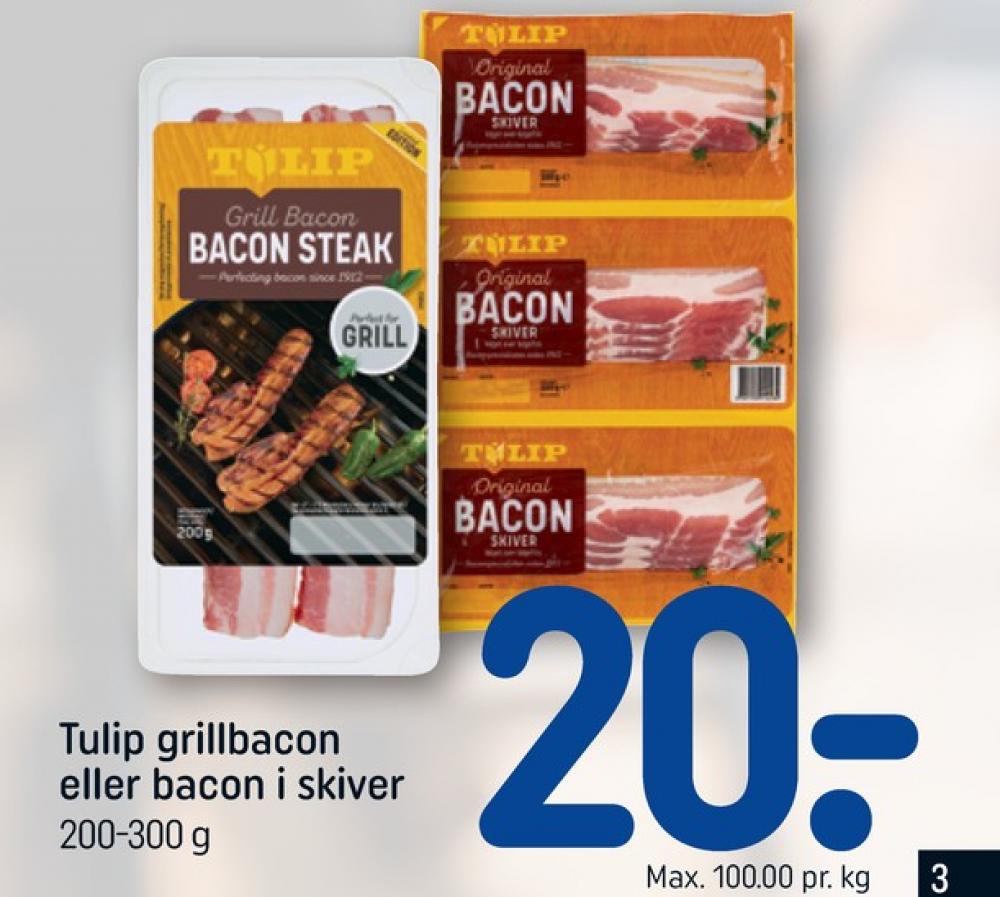 Tulip, Baconskiver