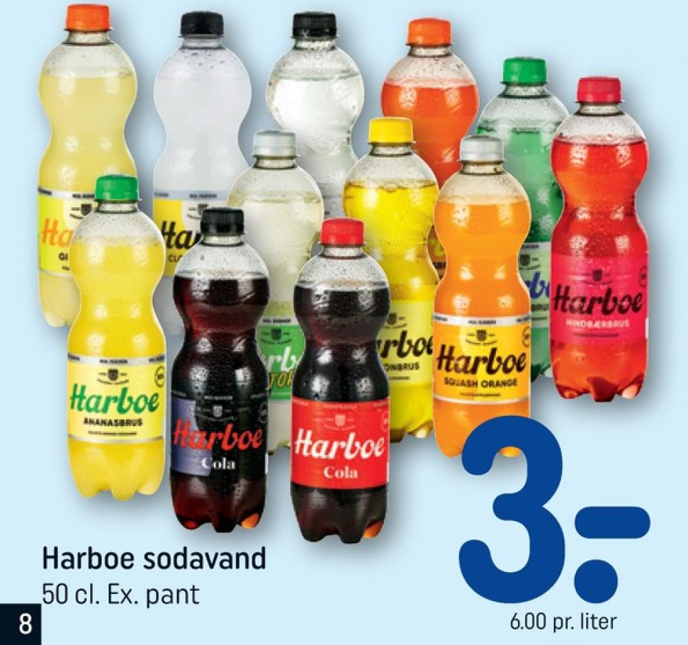 Harboe Squash Orange, Appelsinsodavand