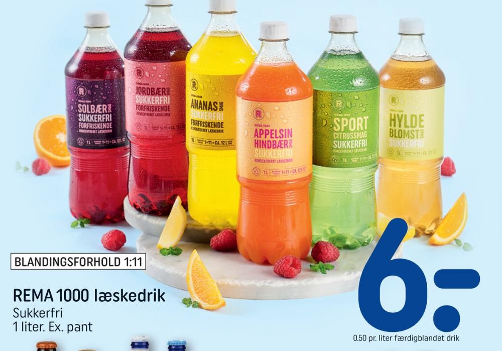 Rema 1000, Jordbær Læskedrik 