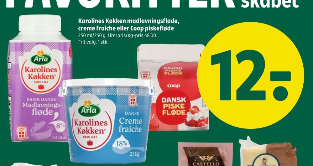 Coop, Piskefløde 36%