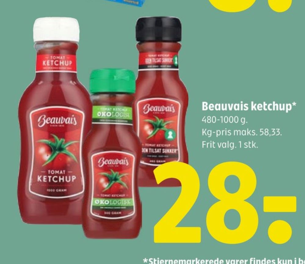 Beauvais, Ketchup