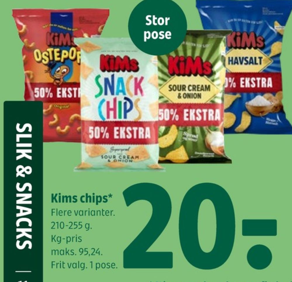 Kims, Havsalt Chips