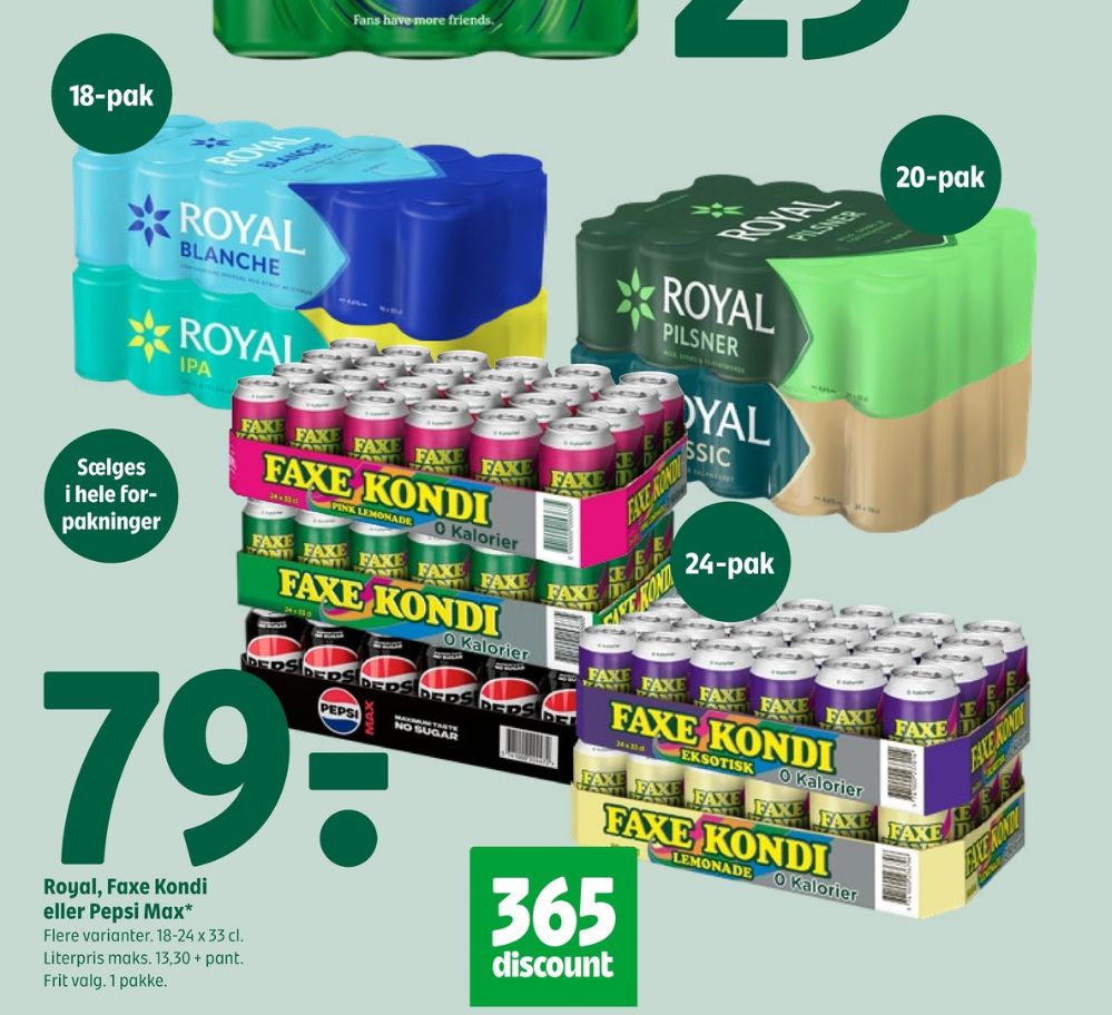 Pepsi Max, Cola 24 pk.