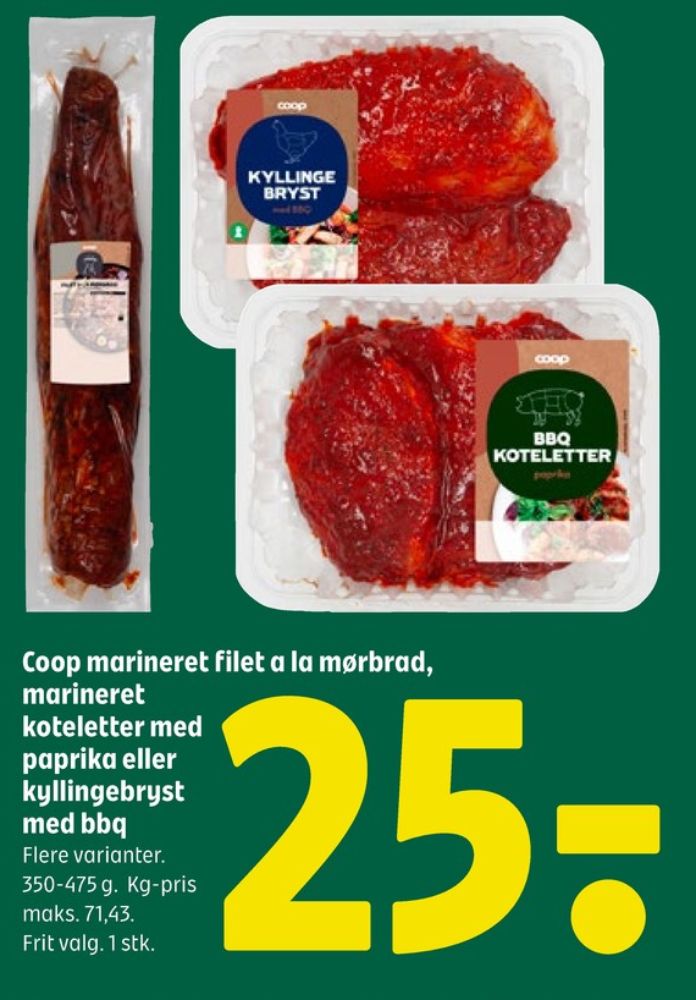 Coop, Kyllingebrystfilet