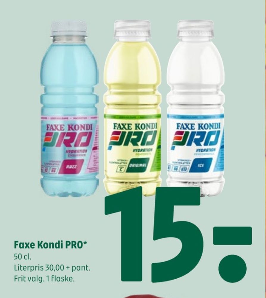 Faxe Kondi Pro, Sportsvand Ice